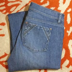 WHBM Capri Jeans SZ 6